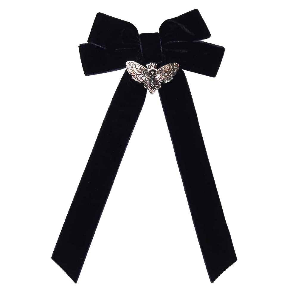 Attitude Hair Dye - Antique Moth Skull Velvet Haarstrik - Zwart